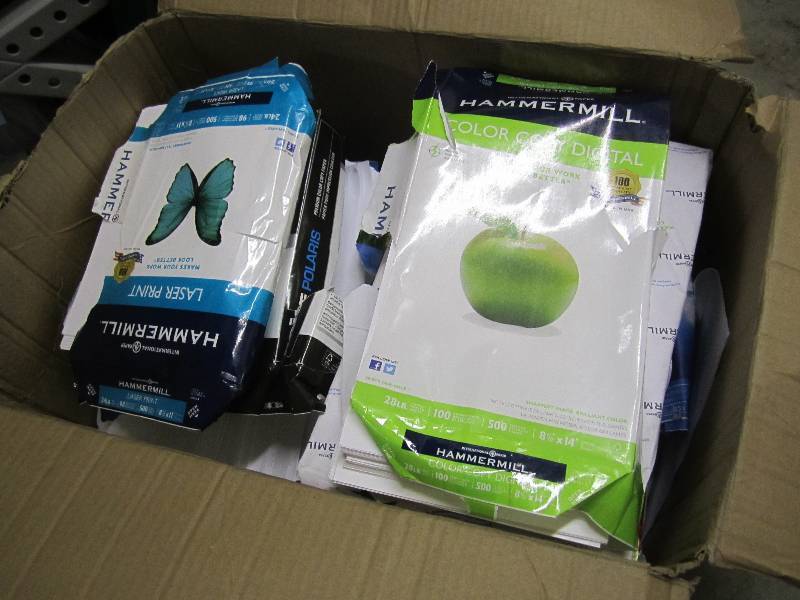 lot 195 image: Big 17 x 26 x 20 high Box Full o...