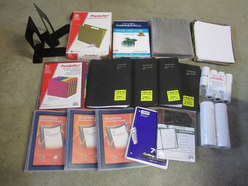 lot 199 image: Large Mixed Lot of Office Supplies ...