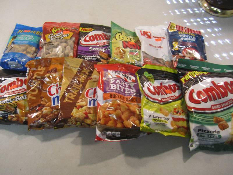 lot 218 image: Mixed Lot of 12 Bags Various Snacks...