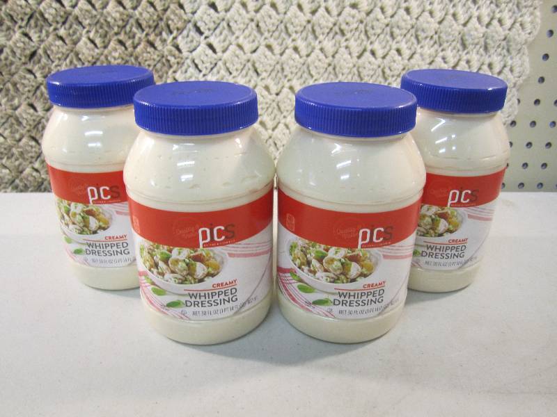 lot 226 image: Lot of 4 Jars Creamy Whipped Dressi...