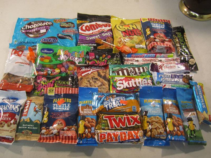 lot 229 image: Lot of Mixed Candy and Snacks Mix L...