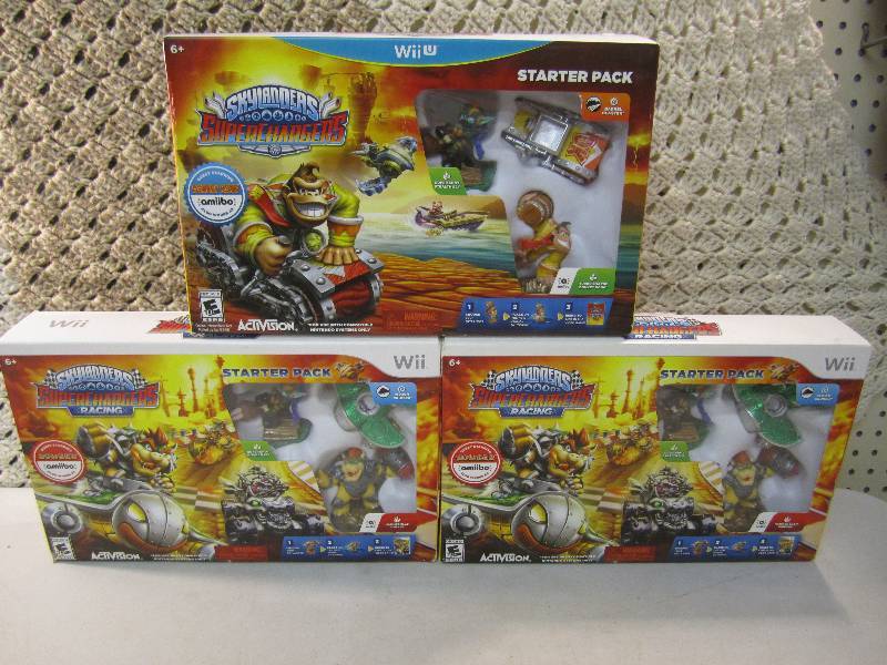 lot 235 image: Lot of 3 Skylanders SuperChargers G...