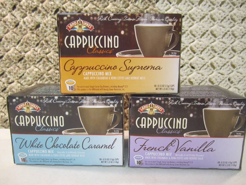 lot 251 image: 3 Boxes of Cappuccino Classics in 3...