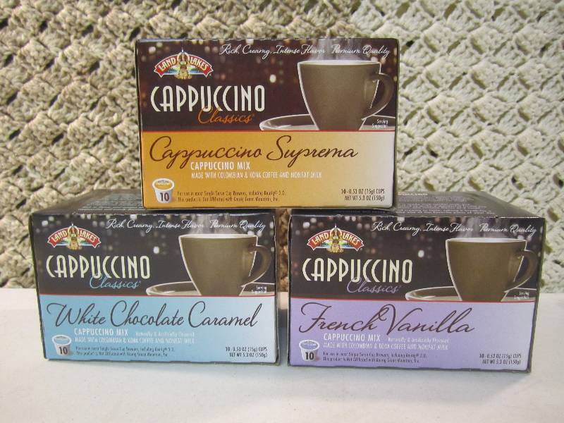 lot 253 image: 3 Boxes of Cappuccino Classics in 3...