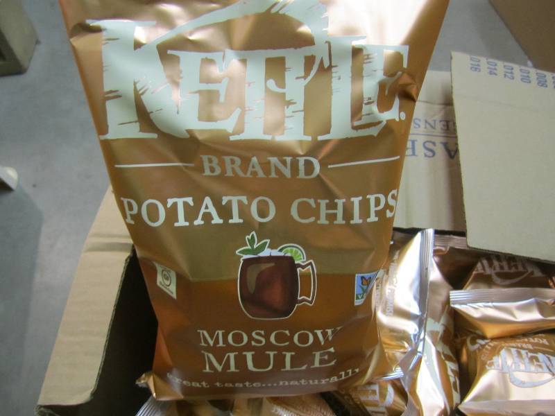 lot 268 image: Unopened Case of 12 Bags and Open C...