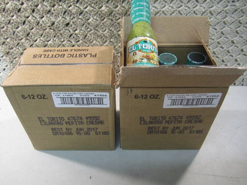 lot 269 image: 2 Cases of El Torito Cilantro Pepit...