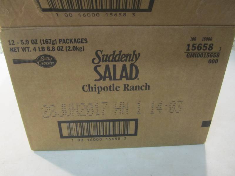 lot 271 image: 2 Cases of Suddenly Salad Pasta Chi...