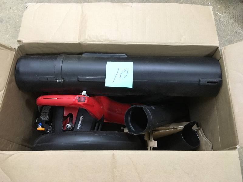 lot 10 image: Homelite 2 Cycle Gas BlowerVac in working conditions