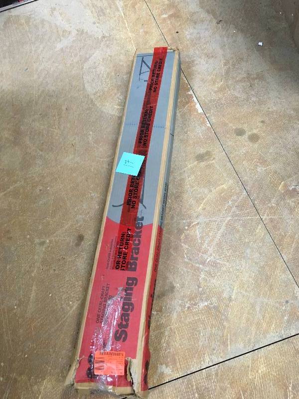 lot 17 image: Qualcraft Industries Staging Brackets not used