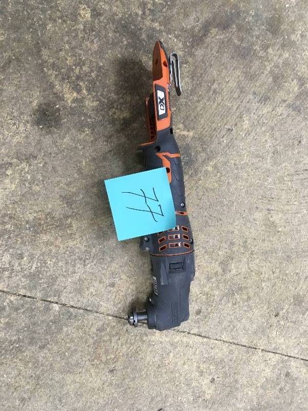 lot 77 image: Ridgid JobMax 18 volt Console Multi-Tool (Tool ONLY) in working conditions