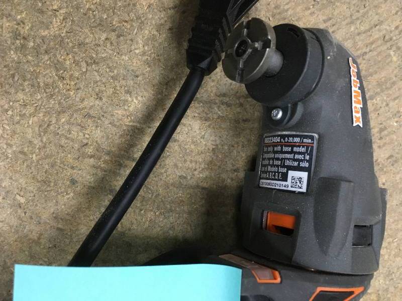 lot 80 image: Ridgid JobMax Multi Tool (Tool Only) in working conditions