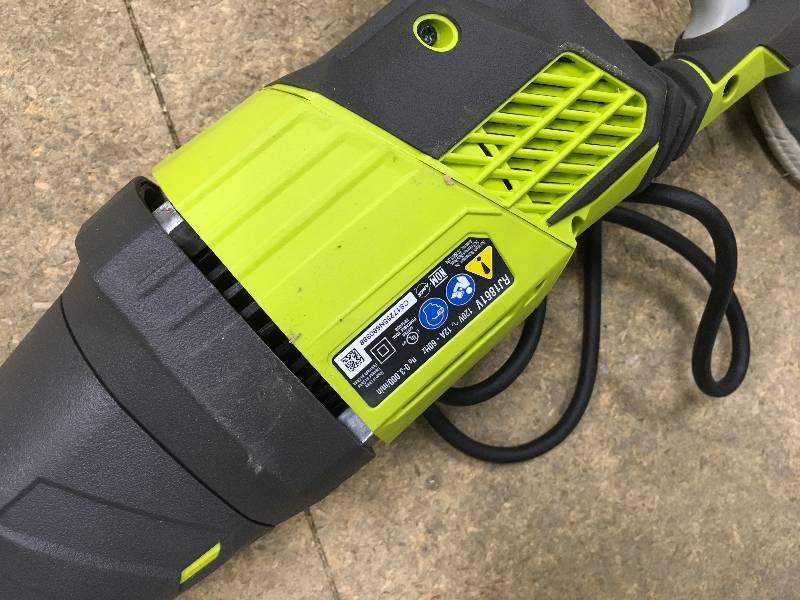 lot 92 image: Ryobi 12 Amp Reciprocating Saw