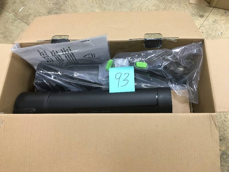 lot 93 image: EGO 110 MPH 530 CFM Variable Speed Turbo 56 Volt Lithium-Ion Cordless Electric Blower with Battery and Charger not used