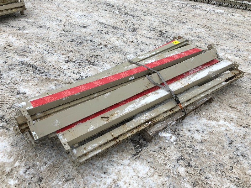 lot 4 image: Lot Of (14) Commercial Pallet Rack ...