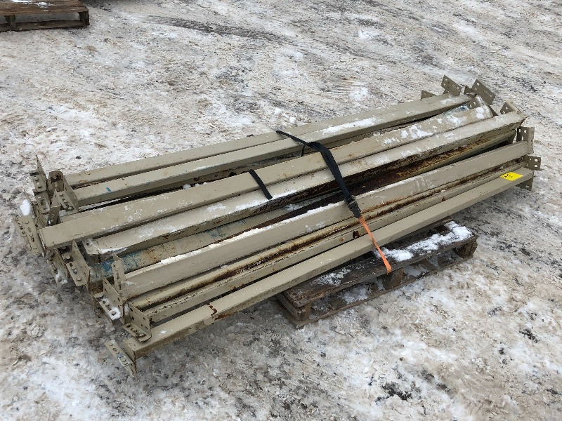 lot 5 image: Lot Of (19) Commercial Pallet Rack ...