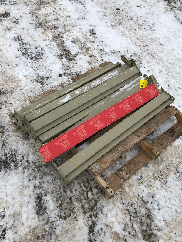 lot 7 image: Lot Of (9) Commercial Pallet Rack L...