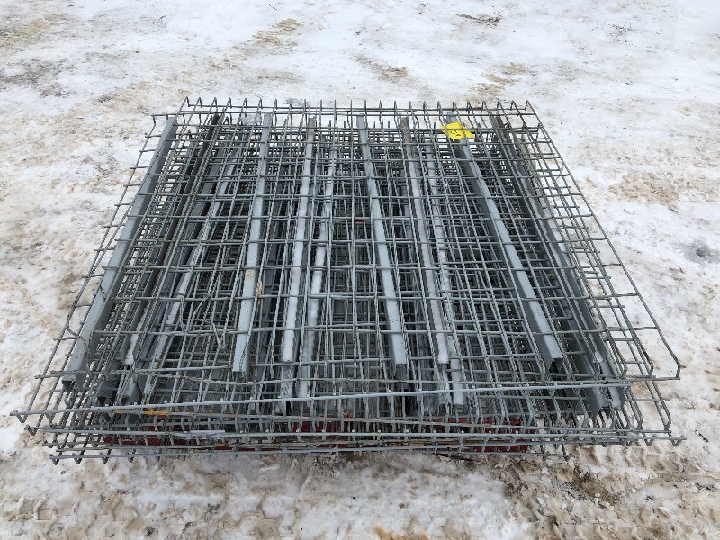 lot 9 image: Lot Of (10) Commercial Pallet Rack ...