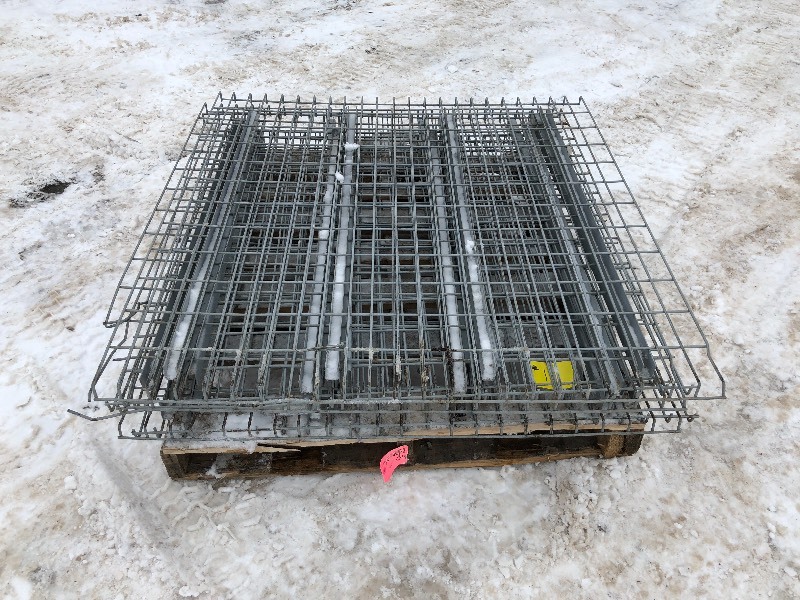 lot 11 image: Lot Of (6) Commercial Pallet Rack S...