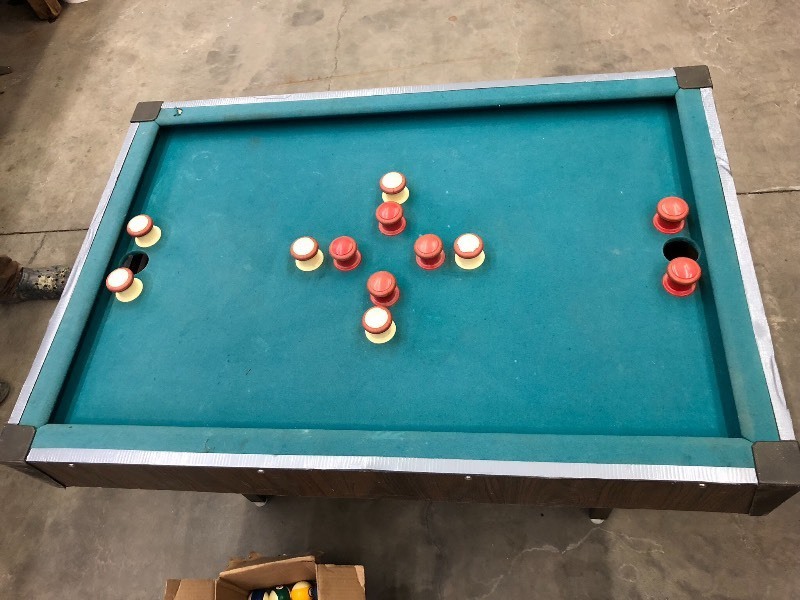 lot 61 image: Bumper Pool Table