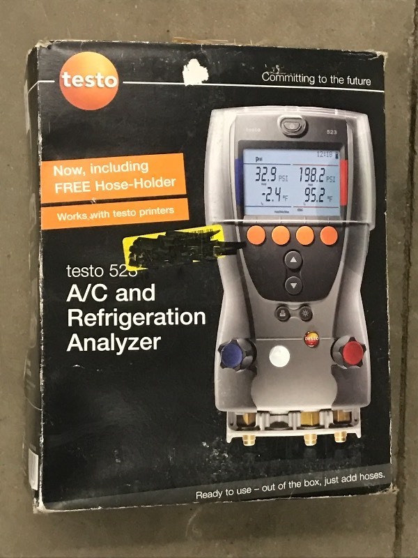 lot 49 image: Tesco AC & Refrigeration Analyzer ...