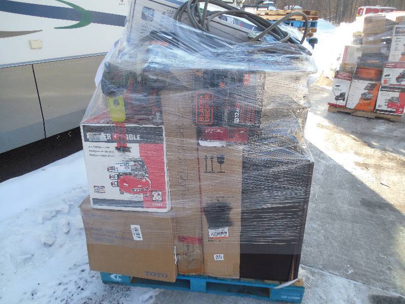 PALLET LOT OF GENERAL MERCHANDISE AND HOME GOODS