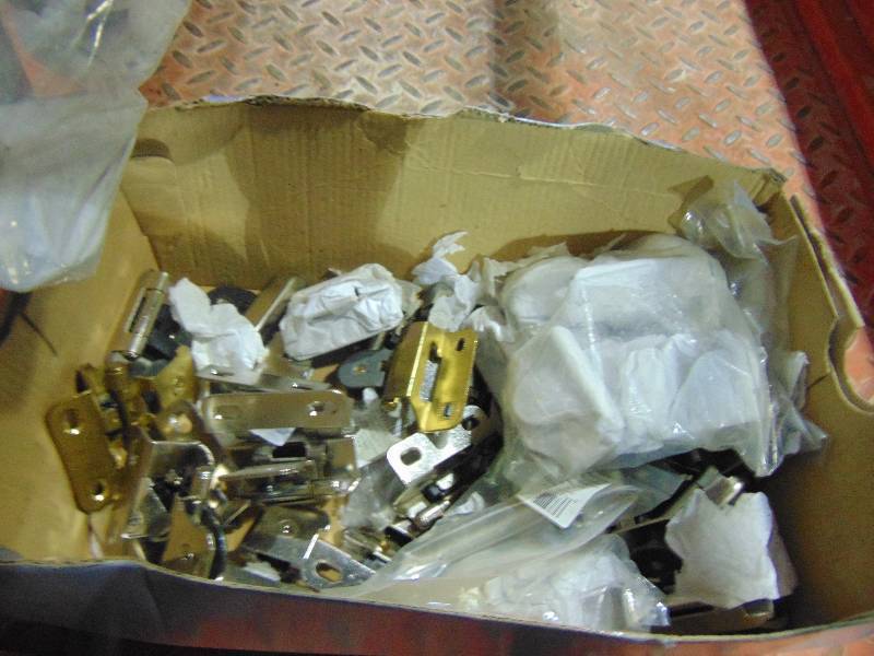 Box of Assorted Hinges