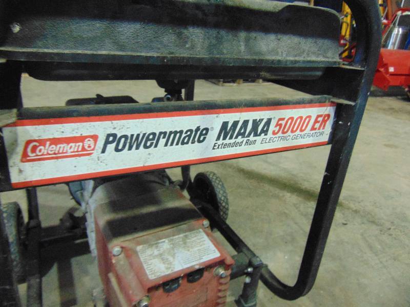 Coleman Powermate Maxa 5000 Watt Generator