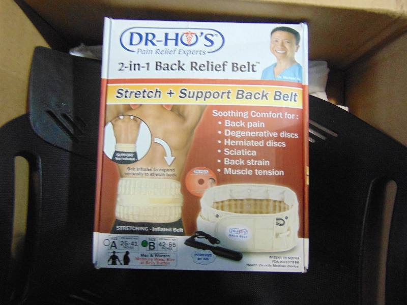 NIB Dr Hos 2-1 Back Relief Belt