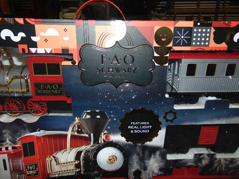 NIB F.A.O Swartz Train Set