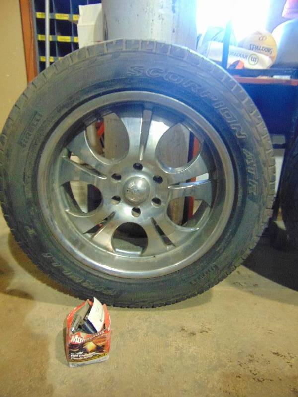 (4) Boss 20 Rims With Pirelli Tires