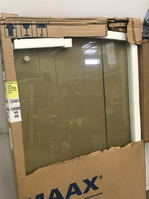 New Maax Shower Door #138995, Swing...