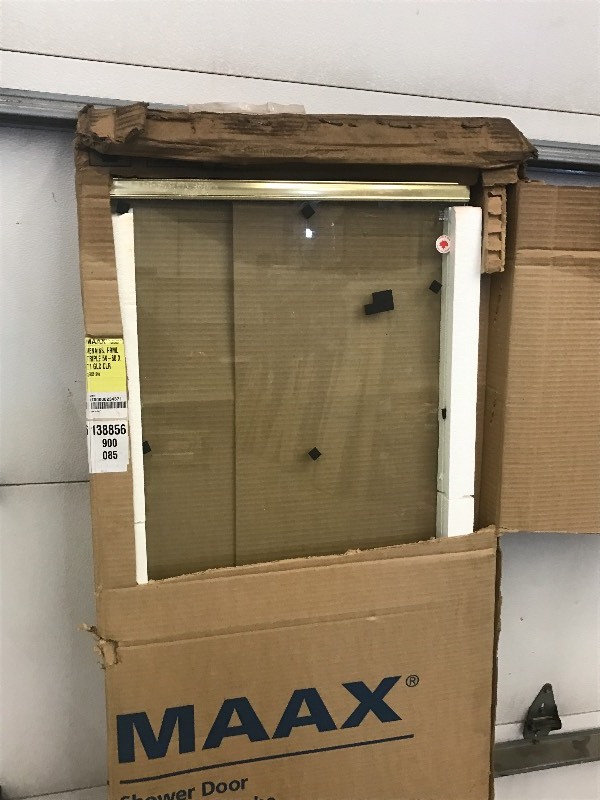New Maax Shower Door #138856, Gold ...