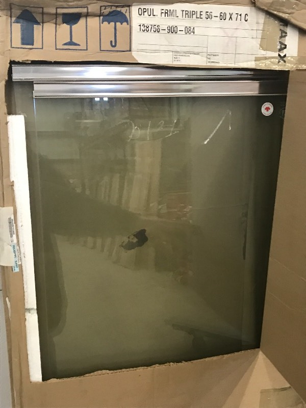 New Maax Shower Door #138756, Chrom...