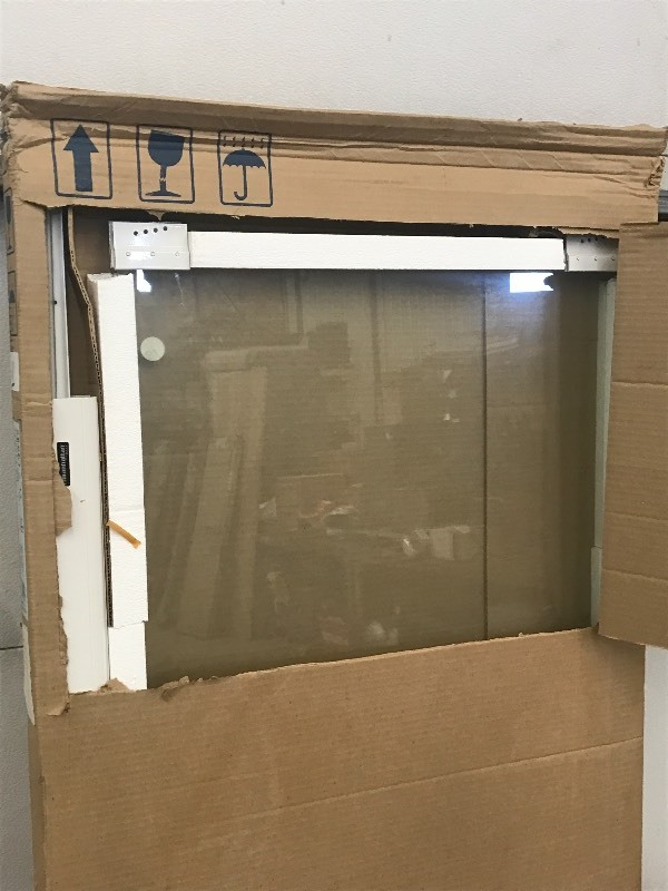 New Manhattan Shower Door #138907, White...