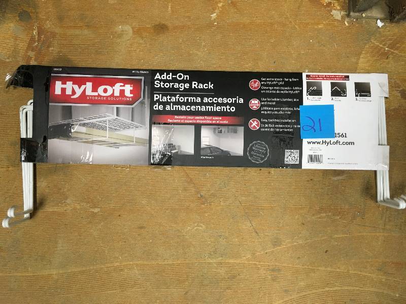 Hyloft Shelcing 32, 4 Steel Add-On Storage Rack new
