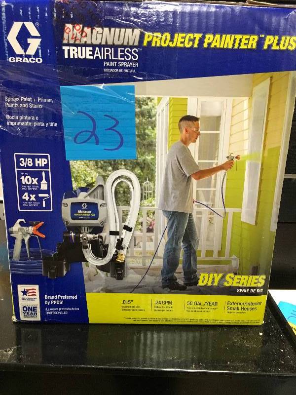 Magnum Project Painter Plus True Airless Paint Sprayer new