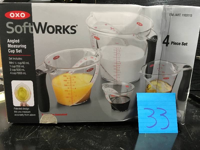 OXO SoftWOrks Angled Measuring Cup Set box not used