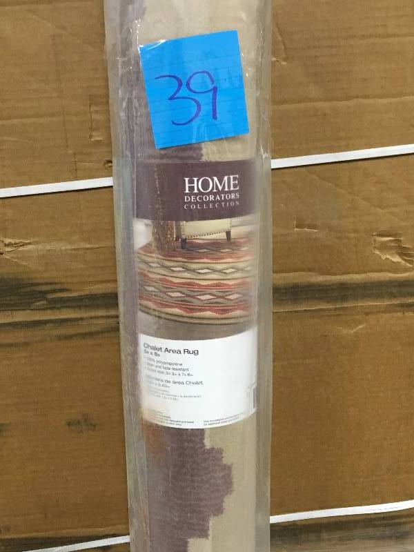 Home Decorators Collections Chalet Area Rug 5 ft x 8 ft new