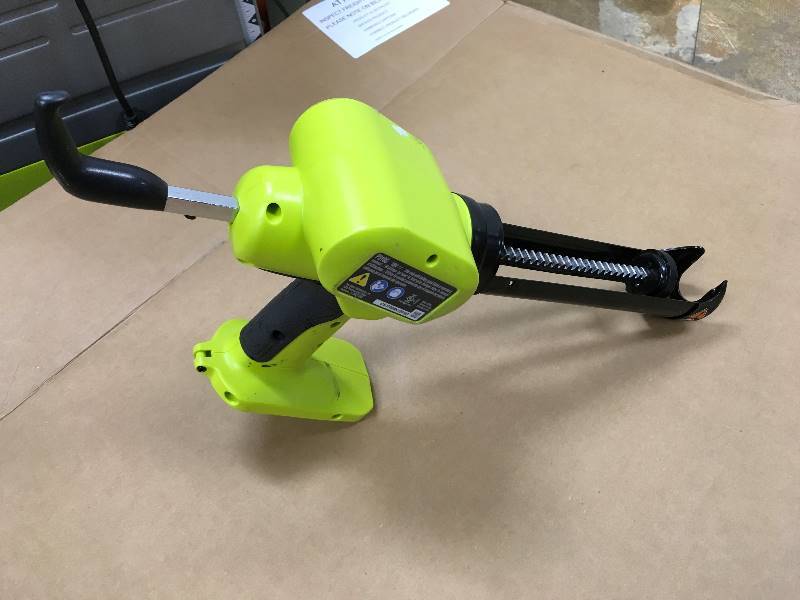 Ryobi 18-Volt One Power Caulk and Adhesive Gun. (Tool Only) box not used