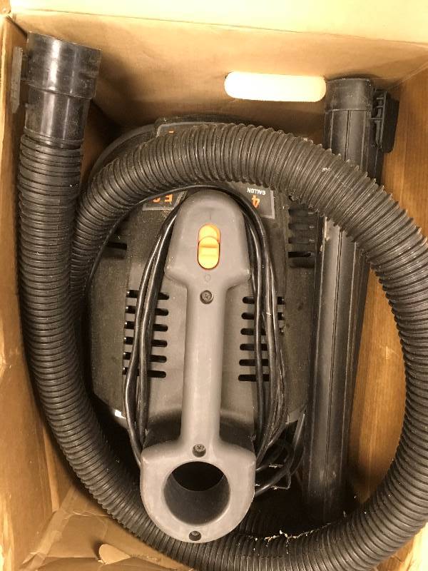 Ridgid Portable WetDry Vac 4 Gallon used in working condition