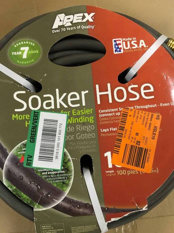 SoakerGarden Hose 100 Ft. New