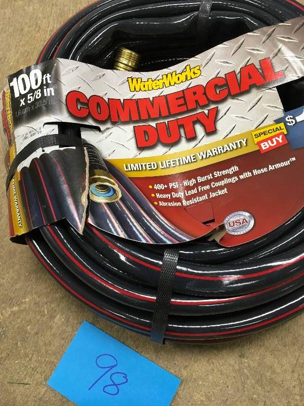 WaterWorks Commercial Duty 100 ft. Garden Hose