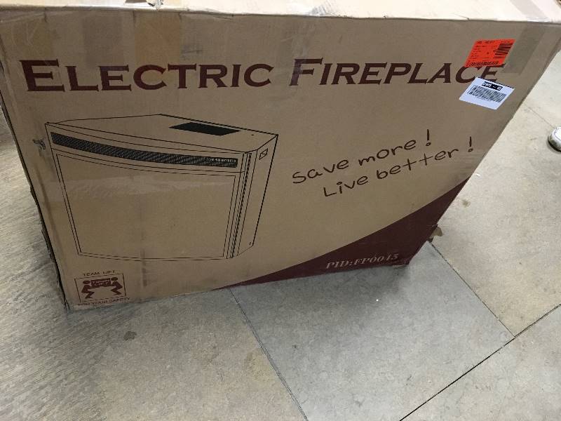 AKDY 33 in. Freestanding Electric Fireplace Insert Heater not used