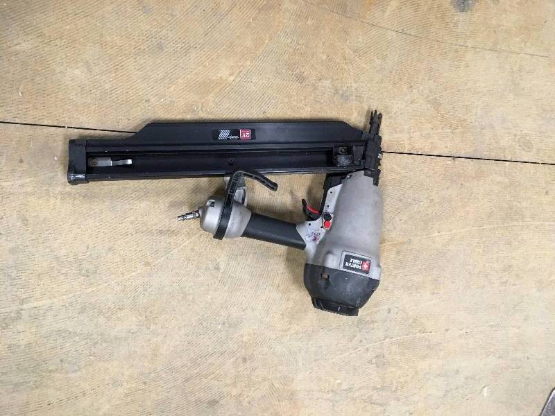 Porter Cable 3-12 Round Head Framing Nailer Kit open box not used