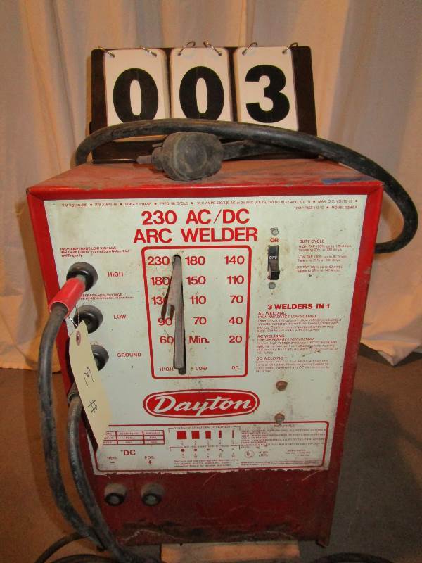 lot 3 image: Dayton Arc Welder