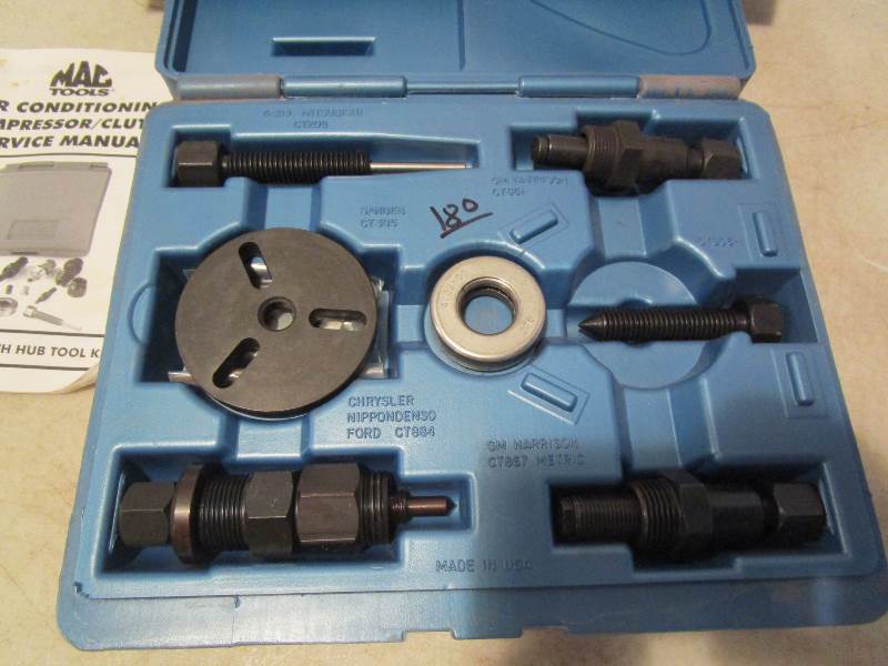 lot 180 image: Mac Tools Air Conditioning CompressorClutch Service Tool