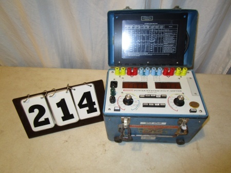 lot 214 image: Power System Poly-Meter