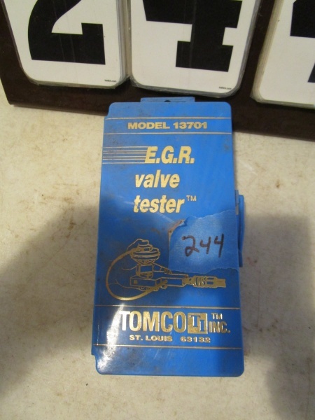 lot 244 image: EGR Valve Tester