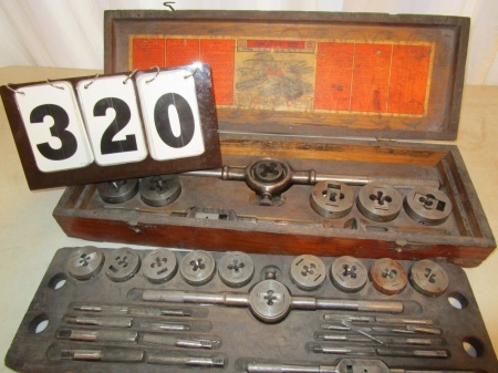 lot 320 image: GT&D Greenfield Tap & Die Set