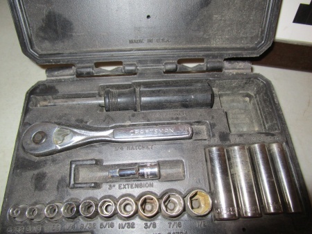 lot 432 image: Craftsman SAE Deep Socket Set